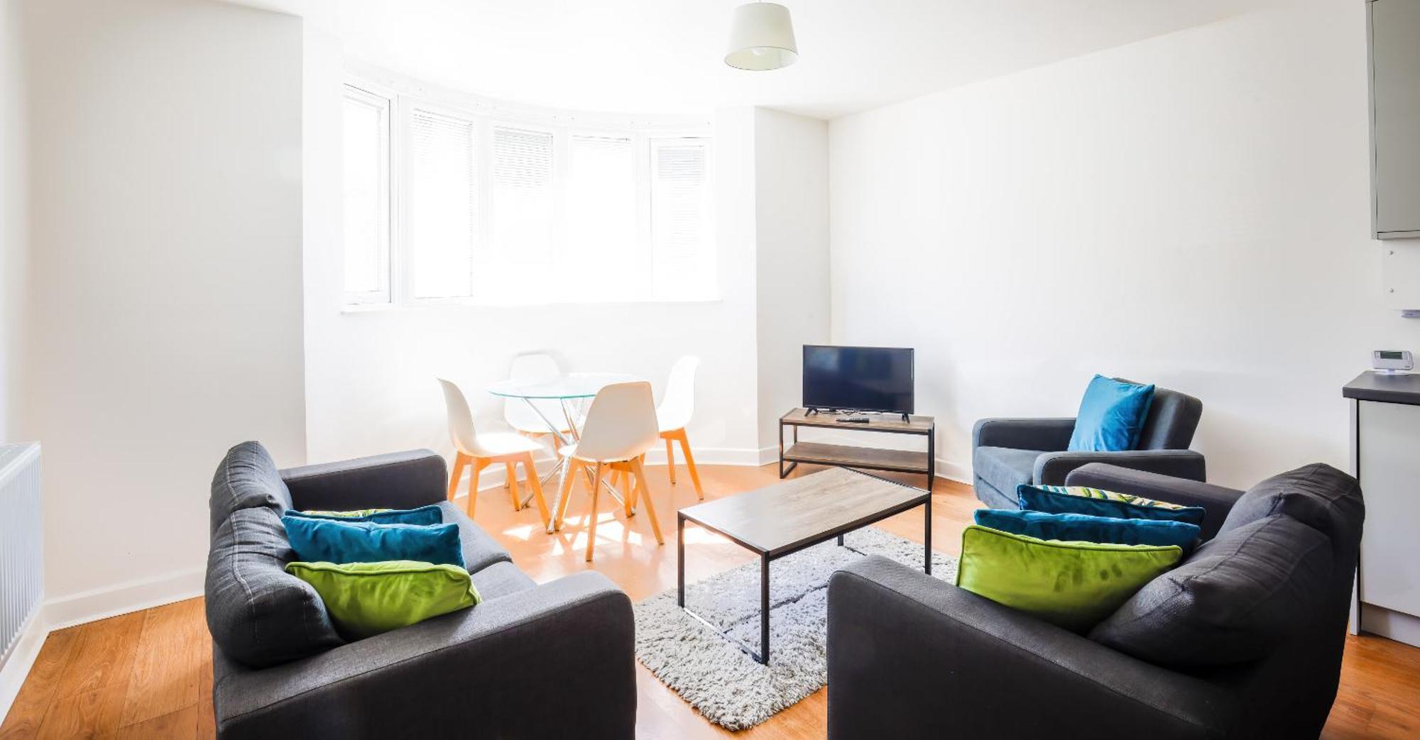 Modern, City Living Apartments- Private Parking Оксфорд Номер фото