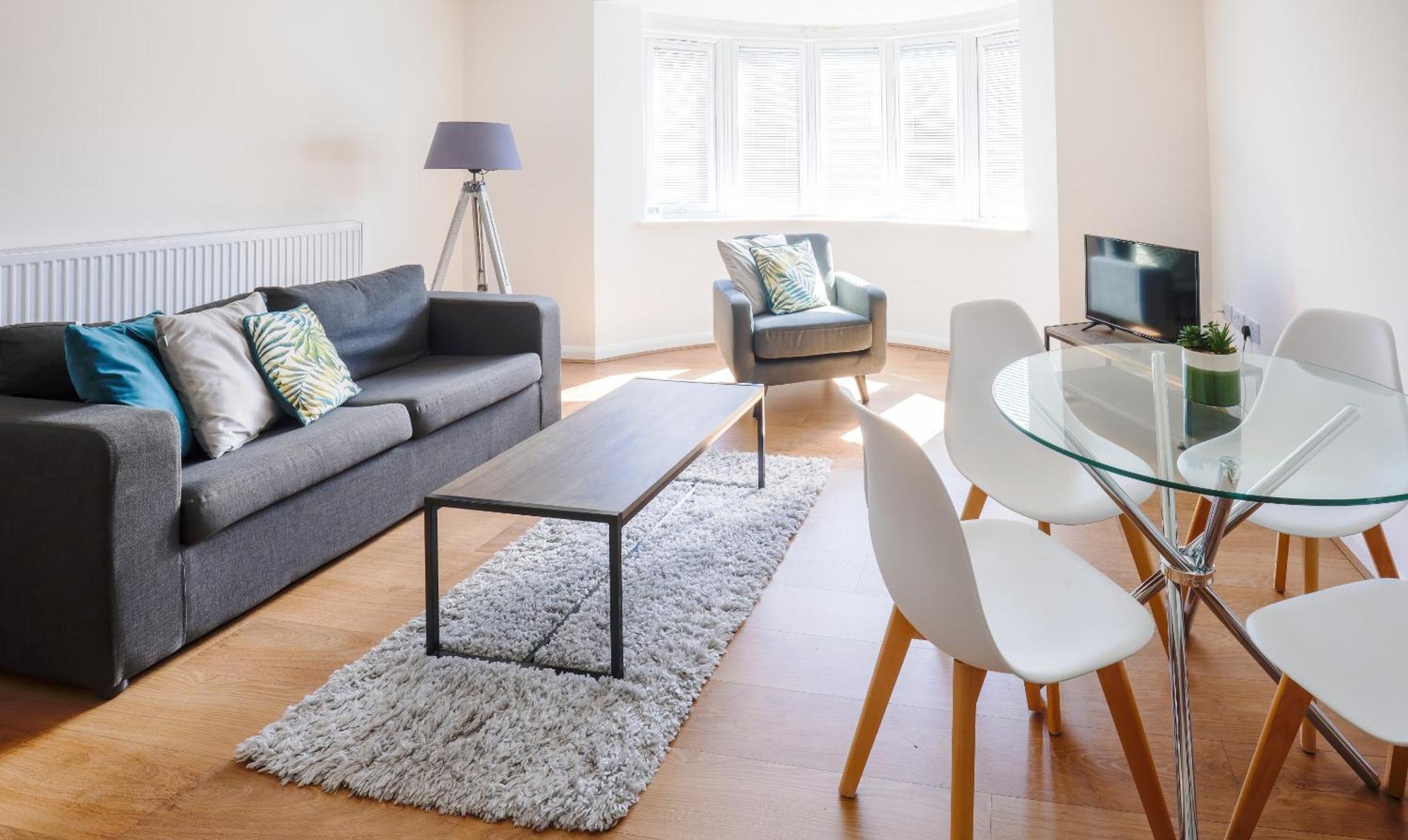 Modern, City Living Apartments- Private Parking Оксфорд Номер фото